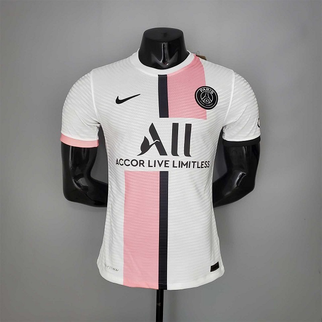 AAA Quality Paris St Germain 21/22 Away White Jersey(Player)
